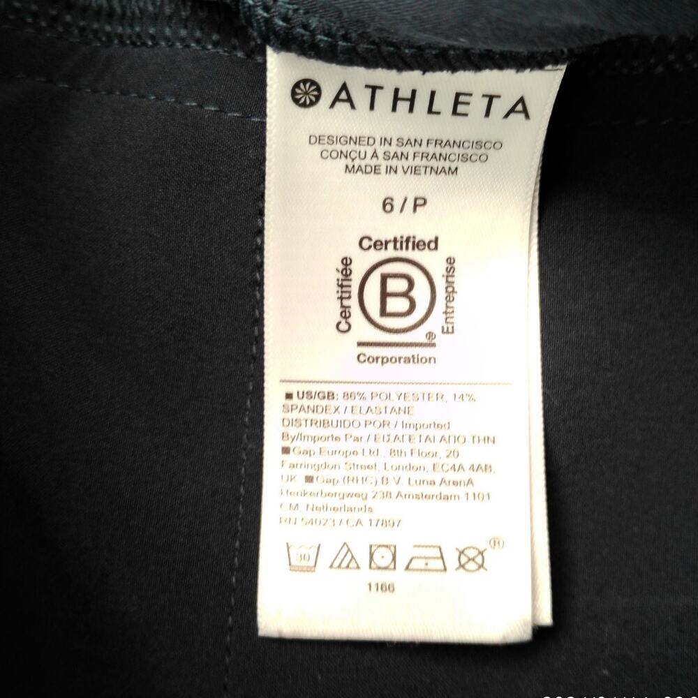 Athleta Endless High Rise Cargo Pants Navy Blue 6P 6 P #467187 - Picture 7 of 9